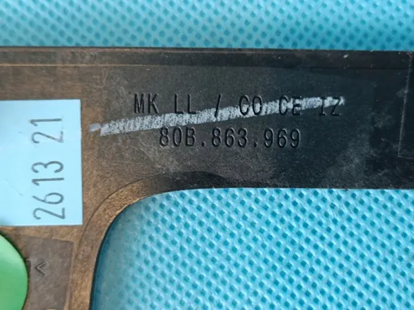 Tunneldekorram OEM 80B863969AB för Audi Q5 II image 9