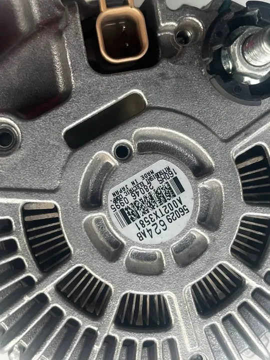 ALTERNATOR 2.4 BENZYNA COMPASS II RENEGADE 500X OEM 56029624AB image 4