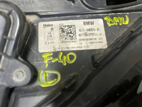 Faros Delantero Derecho BMW 1 F40 19- Full Led 9482812-07 image 3