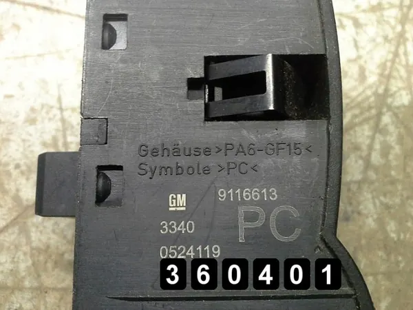Opel Corsa Schalter OEM AM-360401 - Gebrauchtteil image 2