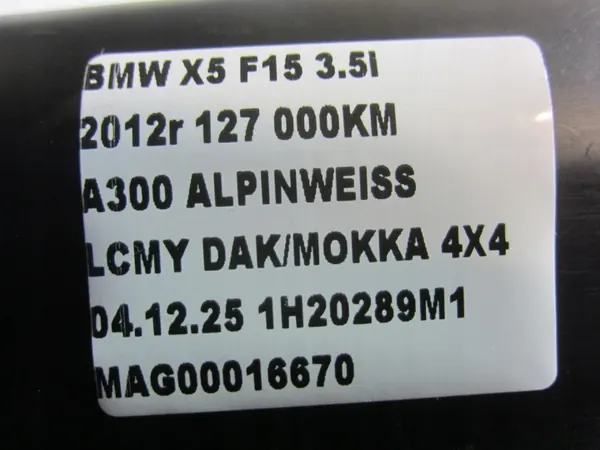 BMW X5 E70 F15 F16 Laajennussäiliö OEM 17138621092 image 9