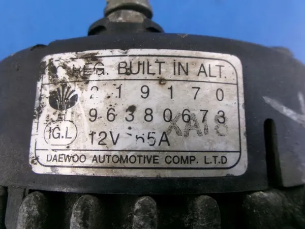 Daewoo Matiz generaattori 96380673 image 6