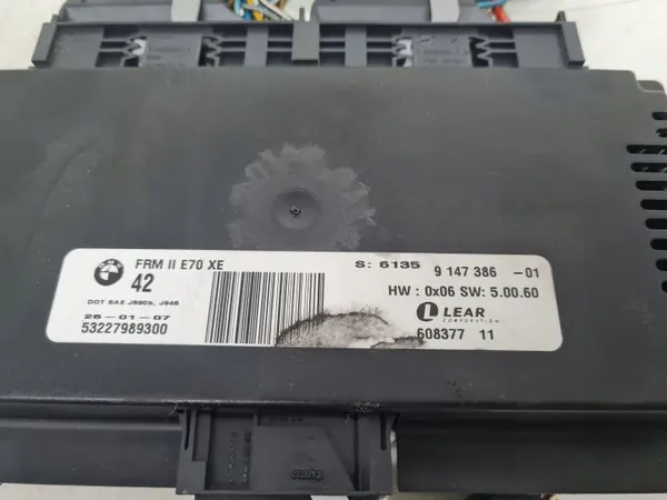 BMW X5 E70 Lichtsteuermodul OEM 61359147386 image 3