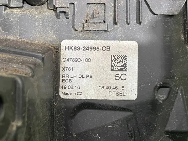 Rear Left Door Lock Jaguar F-Pace X761 CPLA-26413-EG image 3