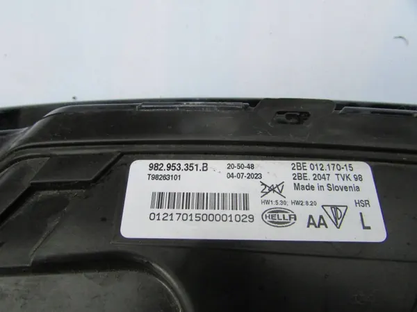 Intermitente izquierdo Porsche OEM 982953351B - Usado image 3