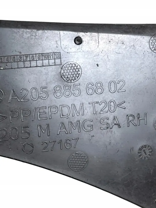 Capa de para-choque esquerda A2058856702 Mercedes W205 image 8