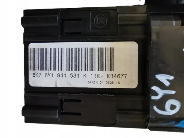 Lichtschakelaar SKODA FABIA I 6Y1941531K image 3