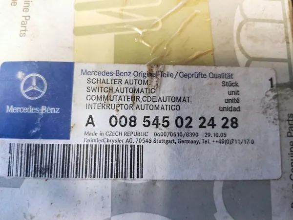 Sensor de caixa automática Mercedes OEM A008545022428 image 3