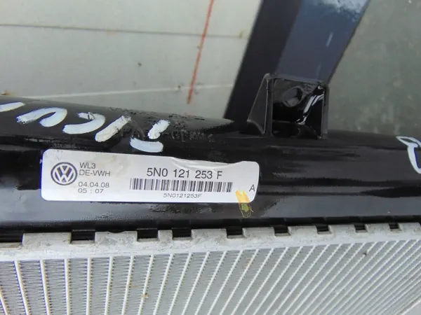 Water Radiator VW Tiguan I 5N 2.0 TDI 5N0121253F image 3