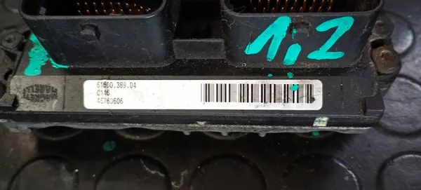 Motorstyrningsenhet Fiat Punto 6160038904 / 46760606 image 2