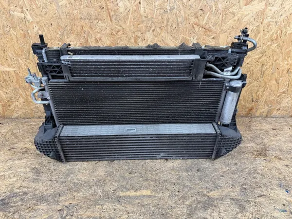 CHŁODNICE WODY WENTYLATOR KOMPLET CHŁODNIC FORD KUGA MK2 LIFT 2.0 TDCI AUT image 2