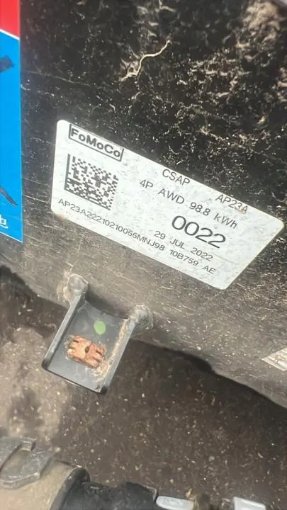 Ford USA Mustang Mach-E 2022 Accu NJ98-10B759-AB image 6