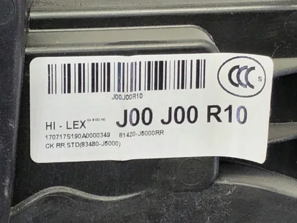 OEM 81420-J5000 Regulador Ventana Trasera Derecho Kia Stinger image 4