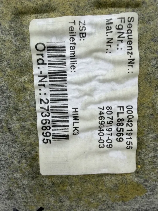 Teto BMW 3 G20 M-Package OEM 8079196 - Usado image 5