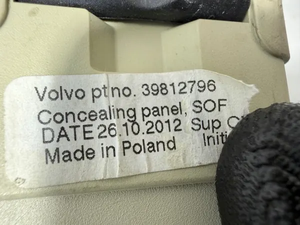 Store de coffre Volvo V60 Blonde OEM V60 09-17 image 8