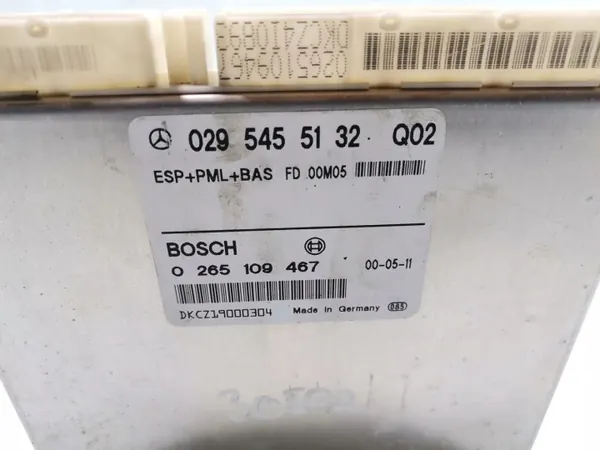 Mercedes-Benz ASC-Modul OEM 0265109467 für E 320 CDI image 9