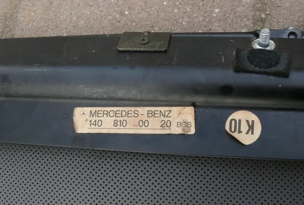 Achterruit Rolgordijn OEM 1408100020 Mercedes S-Klasse W140 image 3