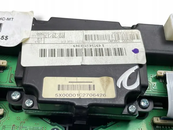 Panneau climatisation Nissan Navara D40 OEM 283955X00D image 4