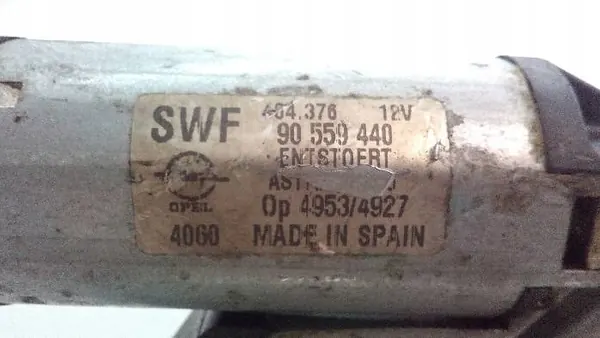 Heckwischermotor Opel Astra G II 90559440 image 6