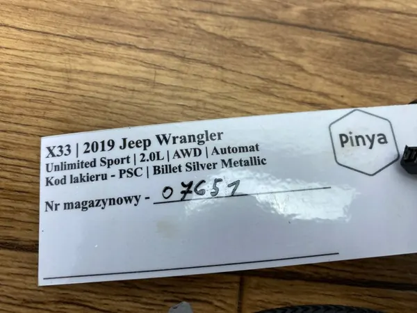 OEM T99638A Waterleiding voor Jeep Wrangler JL 2.0T 4xe image 8