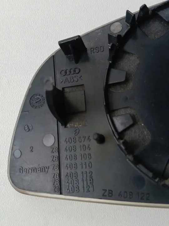 Inserto Espejo Derecho Fotocromático Audi A4 B7 A6 C6 image 3