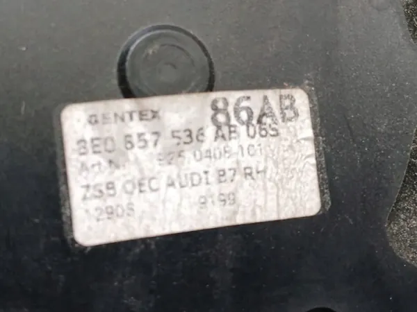 Inserto Espejo Derecho Fotocromático Audi A4 B7 A6 C6 image 5