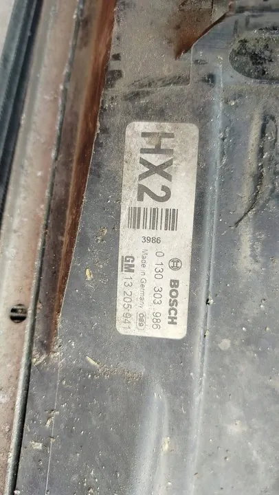 Kylarrubrik Fläkt Opel Astra H III Zafira B 1.6 13170110 image 4