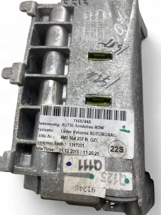Middentunnel armsteun Audi Q7 4M OEM 4M0864207B image 10