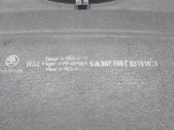 SEAT OEM 5JA867769C Tavaratilan hylly Toledo IV 2012- image 5