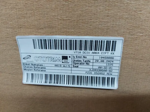 Ford Transit Custom II 2024 bakre takfoder OEM pz31-d52052-acw image 7