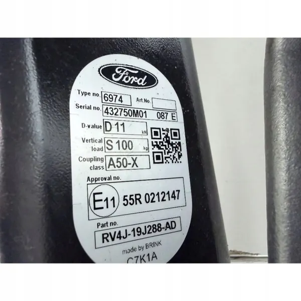 Gancho de Reboque Ford Kuga III OEM RV4J19J288AD - Traseiro image 9