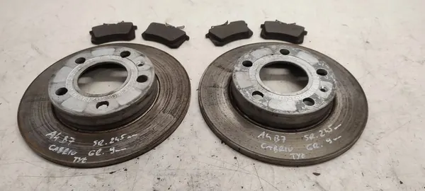 AUDI A4 B7 Bakre bromsskiva 8E0615601P image 2