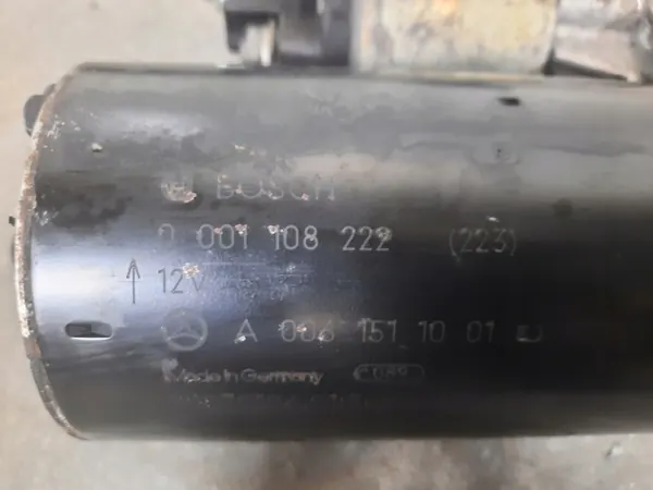 Motor de arranque Mercedes CLK W209 SLK W171 3.0 V6 A0061511001 image 2