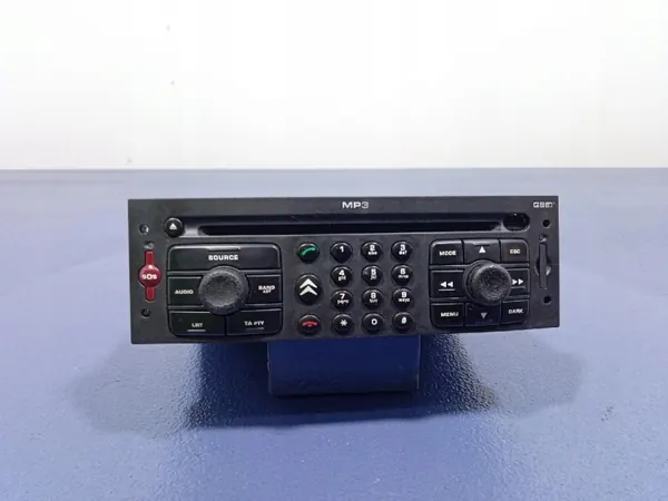 Rádio de fábrica OEM 96629712XT CD MP3 para Citroen image 2
