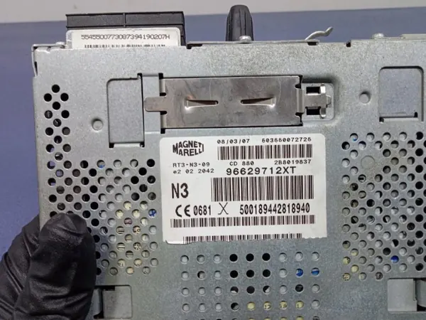 Rádio de fábrica OEM 96629712XT CD MP3 para Citroen image 5