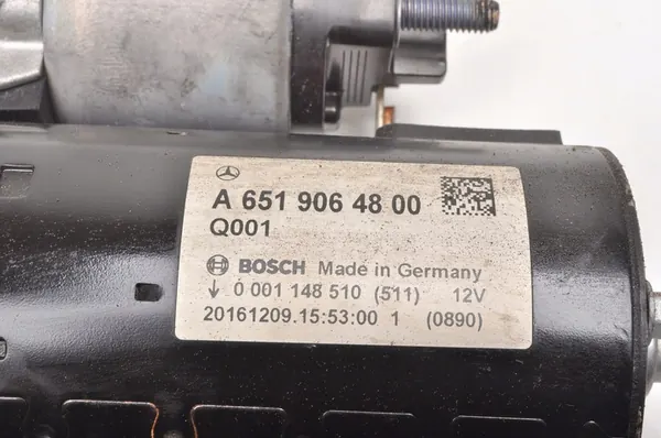 MERCEDES W205 2.2CDI MOTOR DE ARRANQUE A6519064800 image 2
