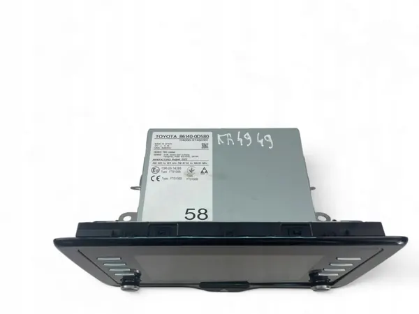 Écran de navigation Toyota Yaris OEM 861400D580 2021 image 3