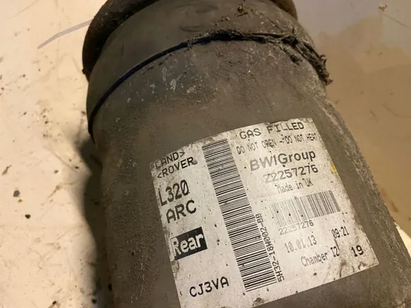 Land Rover luftfjädring stötdämpare OEM 22257276 image 3