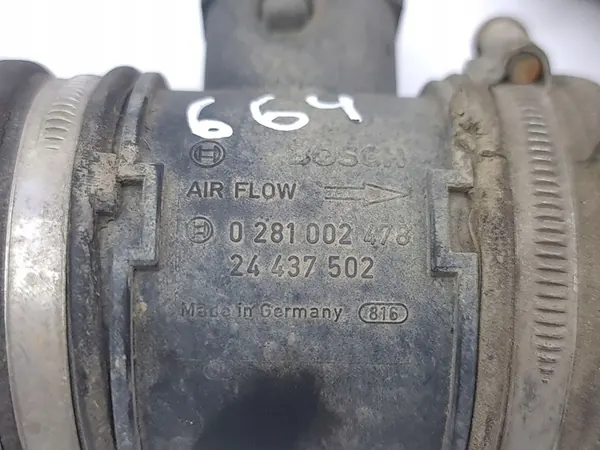 Opel Zafira A 2003 Luftmassenmesser MAF OEM 24437502 image 7