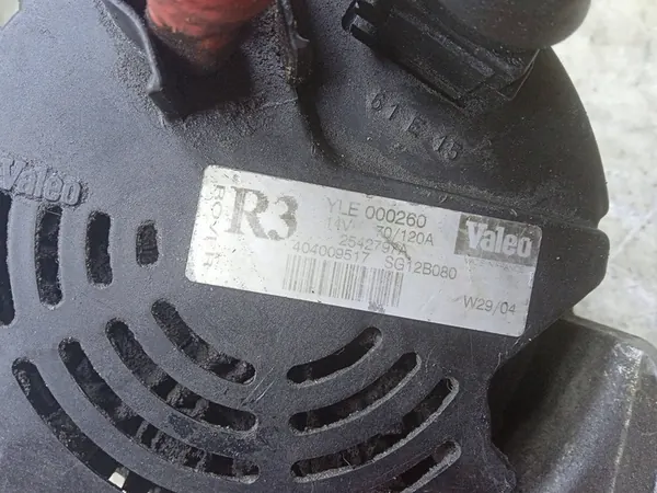 ALTERNADOR LAND ROVER FREELANDER 2.0 D YLE000260 image 5