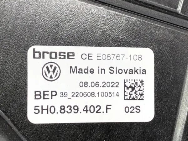 OEM 5H0839402F Rechter Achterruitregelaar VW Golf VIII image 5