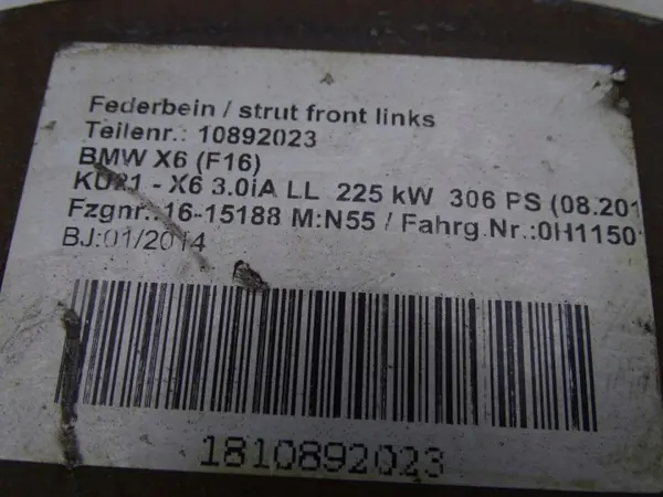 OEM 6793244 Etujarruslevy 348mm BMW X6 F16 image 5