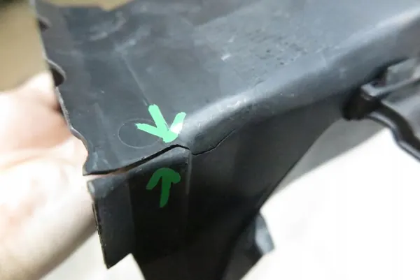 Conduto de ar disco de freio BMW 5 G30 G31 Esquerdo 51747383851 image 9