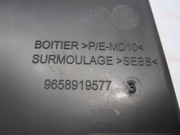 Guardaobjetos PEUGEOT 3008 I OEM 9658919577 image 7