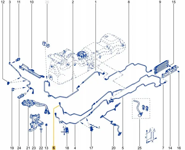 Tubo de Combustível Renault Master III Lift Opel Movano B image 4