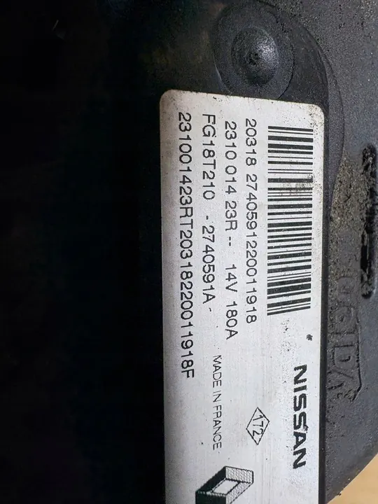 Alternaattori TRAFIC IV III VIVARO B 2.0 231001423R image 4