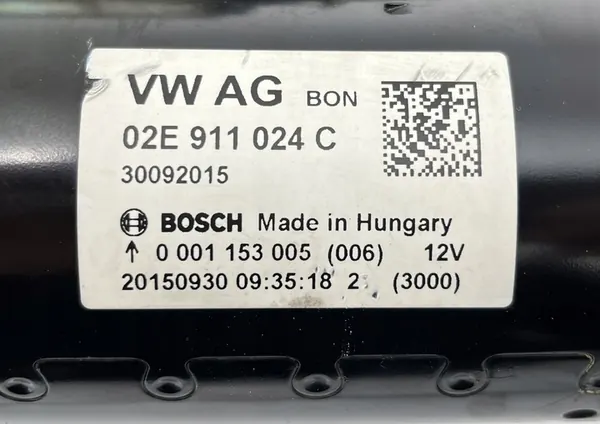 Vaihtovirtageneraattori Audi Q3 VW Scirocco Golf SEAT Alhambra 02E911024C image 4