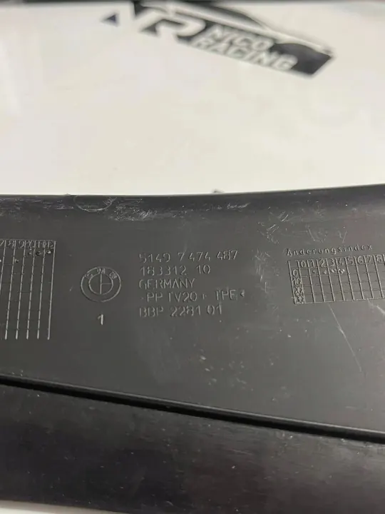 BMW 4 F32 F82 Strålkastarskydd OEM 51497474487 51497474488 image 3
