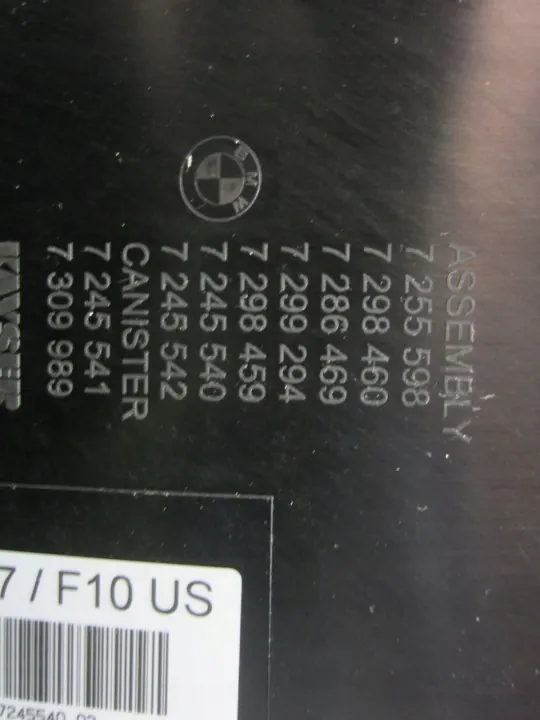 BMW 5 F10 N52 actief koolfilter OEM 16137309989 image 9