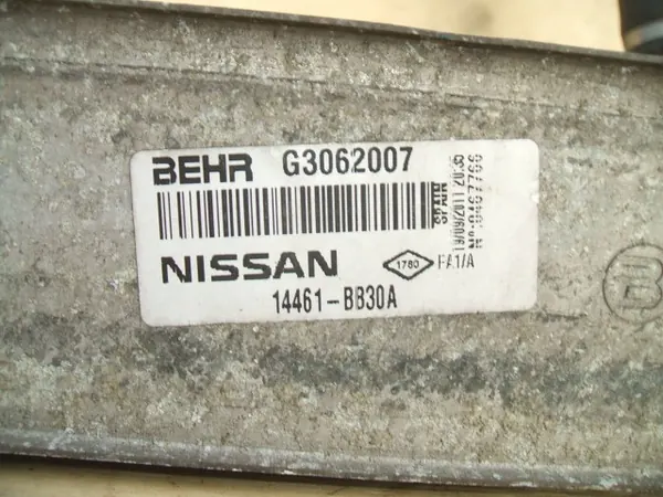 NISSAN QASHQAI J10 Tubo Intercooler 14463BB30C image 5
